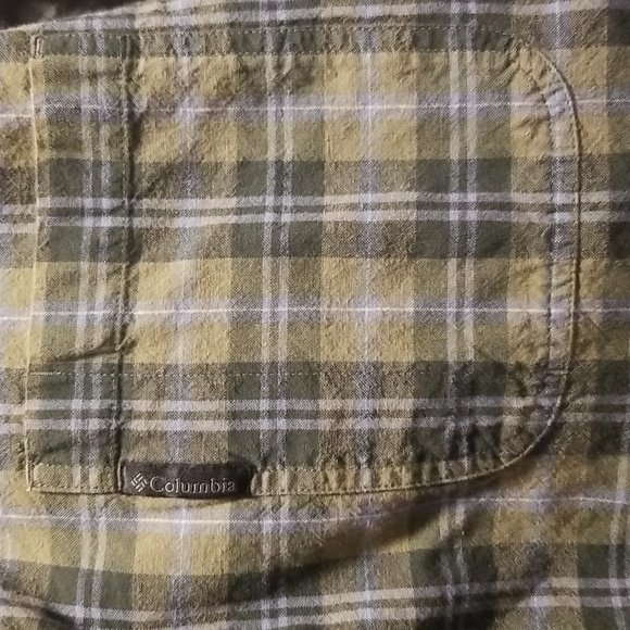 💥COLUMBIA SPORTSWEAR CO. Men's XL Plaid button up 100% cotton EUC CL#43 - Picture 5 of 5